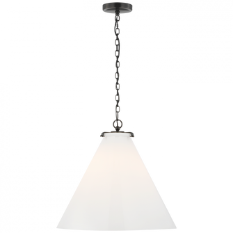 Katie Large Conical Pendant (279|TOB 5227BZ/G6-WG)