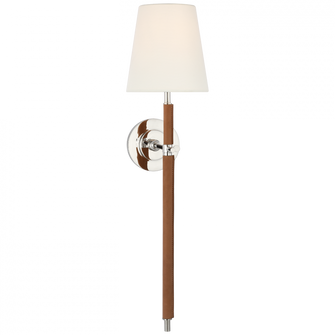 Bryant Large Wrapped Tail Sconce (279|TOB 2582PN/NAT-L)