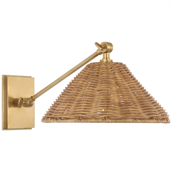 Wimberley Single Library Wall Light (279|MF 2200SB-NTW)