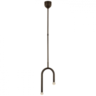 Rousseau Small Asymmetric Pendant (279|KW 5590BZ-ECG)