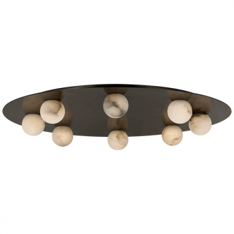 Pertica 30'' Eight Light Flush Mount (279|KW 4521MBZ-ALB)