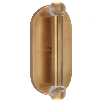 Rousseau Medium Vanity Sconce (279|KW 2282AB-CG)