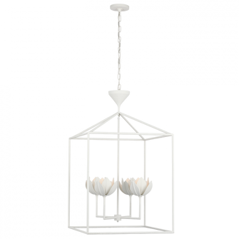 Alberto Large Open Cage Lantern (279|JN 5303PW)