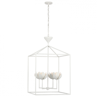 Alberto Large Open Cage Lantern (279|JN 5303PW)