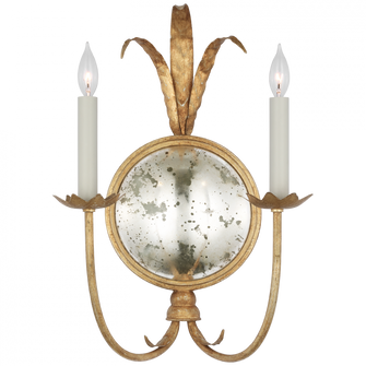 Gramercy Large Double Sconce (279|CHD 2176GI)