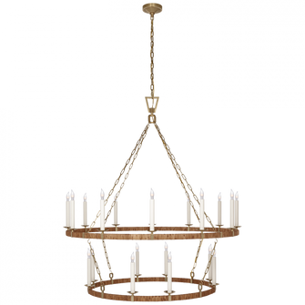 Darlana Extra Large Two Tier Chandelier (279|CHC 5882AB/NRT)