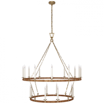 Darlana Extra Large Two Tier Chandelier (279|CHC 5882AB/NRT)