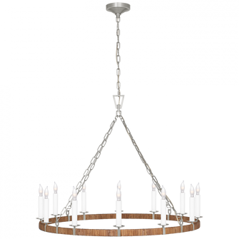 Darlana Large Wrapped Ring Chandelier (279|CHC 5873PN/NRT)