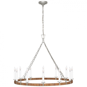 Darlana Large Wrapped Ring Chandelier (279|CHC 5873PN/NRT)