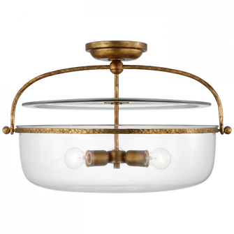 Lorford Large Semi Flush Lantern (279|CHC 4272GI-CG)