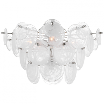 Loire Large Tiered Flush Mount (279|ARN 4451PN-WSG)