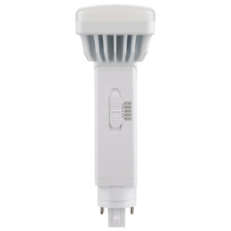 9 Watt PL 4-Pin LED; 1100 Lumens; G24q Base; CCT Selectable; White Finish; 120-277 Volts (27|S21410)