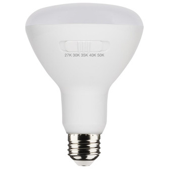 8.5 Watt BR30 LED; Medium Base; CCT Selectable; White Finish; 90 CRI; 120 Volt (27|S11778)