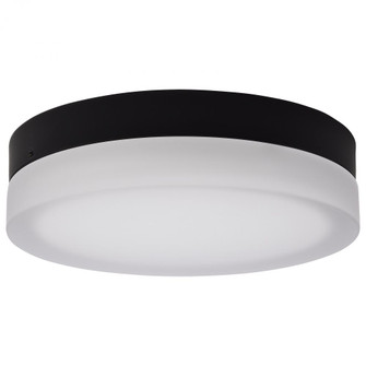 Pi; 11 Inch LED Flush Mount; Black Finish; Frosted Etched Glass; CCT Selectable; 120 Volts (81|62/569)