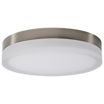 Pi; 14 Inch LED Flush Mount; Brushed Nickel Finish; Frosted Etched Glass; CCT Selectable; 120 Volts (81|62/560)