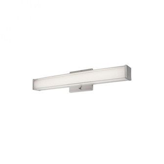 Modern LED Vanity with Rectangular Shaped Patterned Glass (461|VL3224-BN)