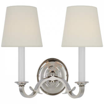 Channing Double Sconce (279|TOB 2121PN-L)