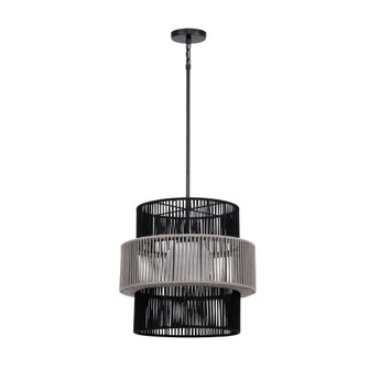 Aden 1 Light Outdoor Pendant in Grey (4304|46632-012)