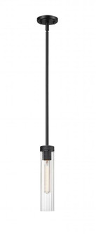 1 Light Pendant (276|740P-ROD-MB)
