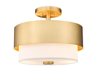 2 Light Semi Flush Mount (276|495SF13-MGLD)