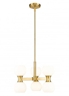 6 Light Chandelier (276|494-6MGLD)