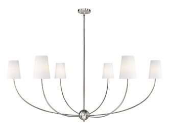 6 Light Chandelier (276|3040-62BN)