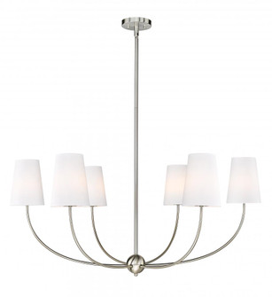 6 Light Chandelier (276|3040-42BN)