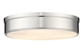 3 Light Flush Mount (276|1944F22-PN-LED)