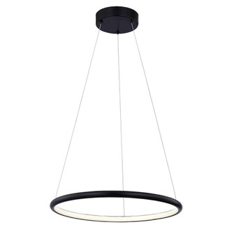 Circola 17'' LED Ring Pendant (254|NSH-4481-MBLK)