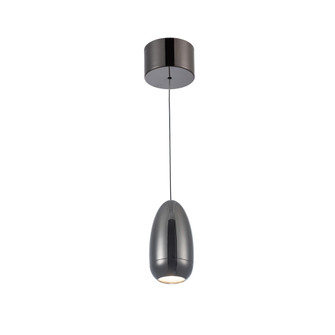 Royal Pearl Collection Integrated LED Pendant, Gun Metal (12|AC6650GM)