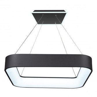 Lazio Collection Integrated LED Chandelier, Black (12|BT2021BK)