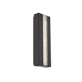 Cascade 18in LED 3000K/3500K/4000K 120V-277V Outdoor Wall Sconce in Black (1118061|BWSW49318-BK)