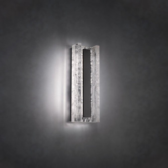 Magnate 16in LED 3000K/3500K/4000K 120V-277V Wall Sconce in Black with Optic Haze Quartz (1118061|BWS71216-BK)