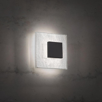 Fragment 8in LED 3000K/3500K/4000K 120V-277V Wall Sconce in Brushed Nickel with Clear Optic Crystal (1118061|BWS70208-BN)