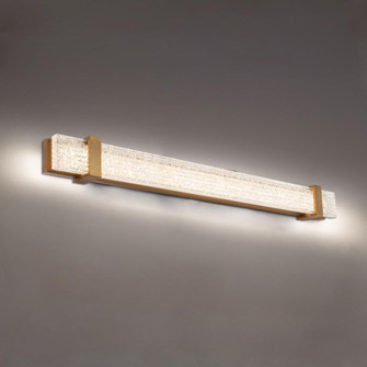 Verandah 37in LED 3000K/3500K/4000K 120V-277V Bath Vanity & Wall Light in Aged Brass (1118061|BWS18237-AB)