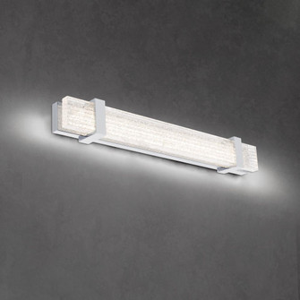 Verandah 27in LED 3000K/3500K/4000K 120V-277V Bath Vanity & Wall Light in Aged Brass (1118061|BWS18227-AB)