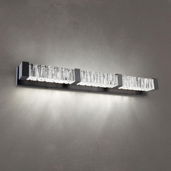 Guild 38in LED 3000K/3500K/4000K 120V-277V Bath Vanity & Wall Light in Black (1118061|BWS11238-BK)