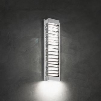 Echelon 24in LED 3000K/3500K/4000K 120V-277V Wall Sconce in Black with Clear Optic Crystal (1118061|BWS10224-BK)
