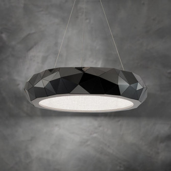 Mosaic 30in LED 3000K/3500K/4000K 120V-277V Pendant in Black Polished Stainless Steel (1118061|BPD30230-BS)