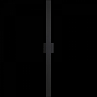 1 LT 48'' H LED ''Zayden'' Matte Black Wall Sconce (3605|S07948MB)