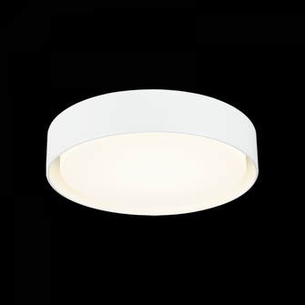 16'' Diam ''Ezra'' White Ceiling Mount (3605|M16616WH)