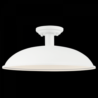 1 LTG D16'' ''Farmley''Matte White Ceiling Mount (3605|X81911MW)