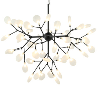 Hydragea Bloom Matte Black Pendant (3605|C69836MB)