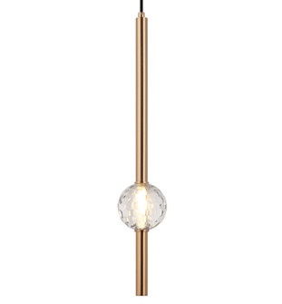 Windchimer Aged Gold Brass Pendant (3605|C68901AG)