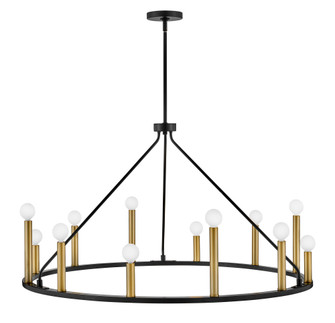 Large Single Tier Chandelier (1118101|83159BK)