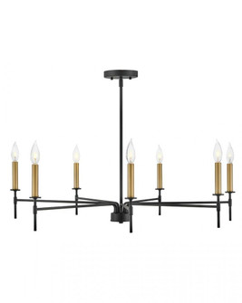 Large Single Tier Chandelier (1118101|83077BK)