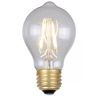 LED Vintage Bulb, E26 Socket, 4W A60 Shape, 2200K, 320 Lumen, Dimmable,15000 Hours (801|B-LA60-4)