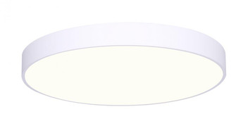 LED Edgeless Light, 9'' White, 30W Dimmable, 3000K, 1800 Lumen, Surface Mounted, (801|LED-CP9D10-WT)