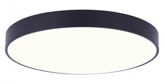 LED Edgeless Light, 9'' Matte Black, 30W Dimmable, 3000K, 1800 Lumen, Surface Mou (801|LED-CP9D10-BK)