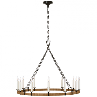 Darlana Large Wrapped Ring Chandelier (279|CHC 5873AI/NRT)